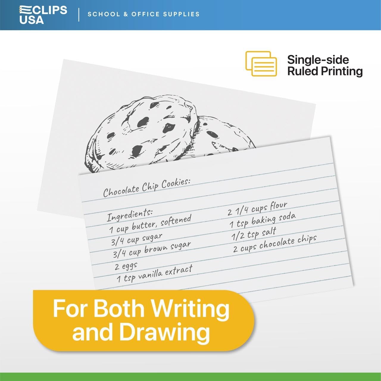 Index Cards Bulk 3x5 (2400 Cards) Flash Cards For Studying Note Cards Flashcards Notecards 100 Per Pack (24 Pack 3X5) - Image 5